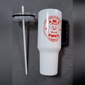 Freddy Fazbear's Pizza White Travel Mug